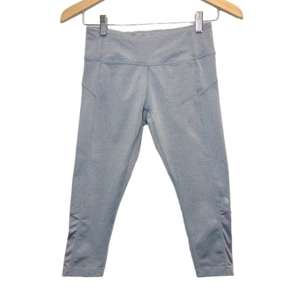 MPG Grey Capri Activewear Leggings XS